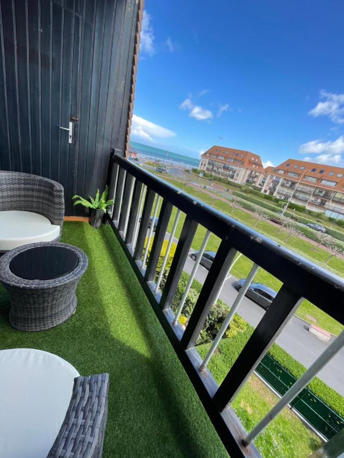 Studio Terrasse Vue Mer Villers-sur-Mer Exteriér fotografie